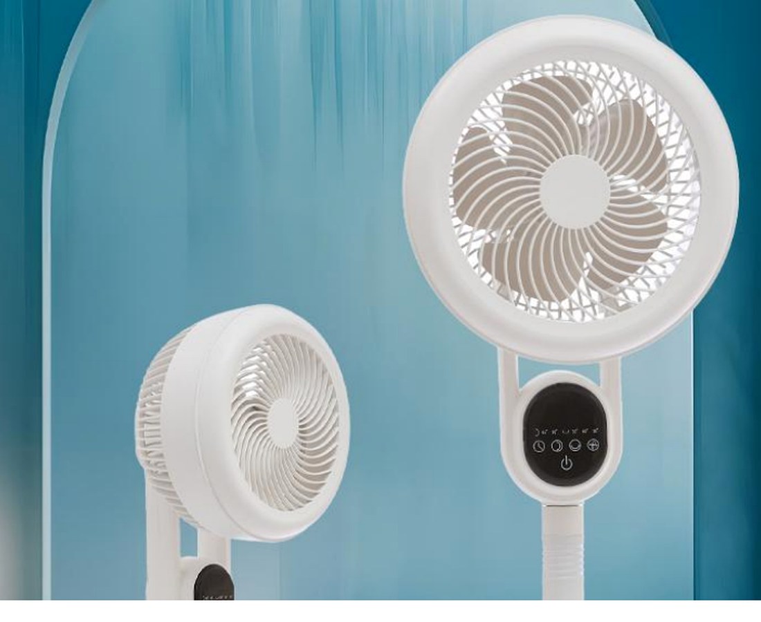 Electronic air circulator fan