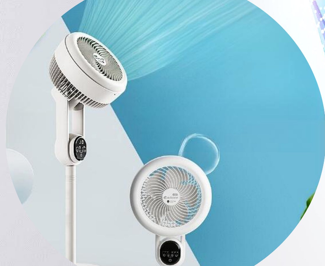 Voice-control air circulator fan